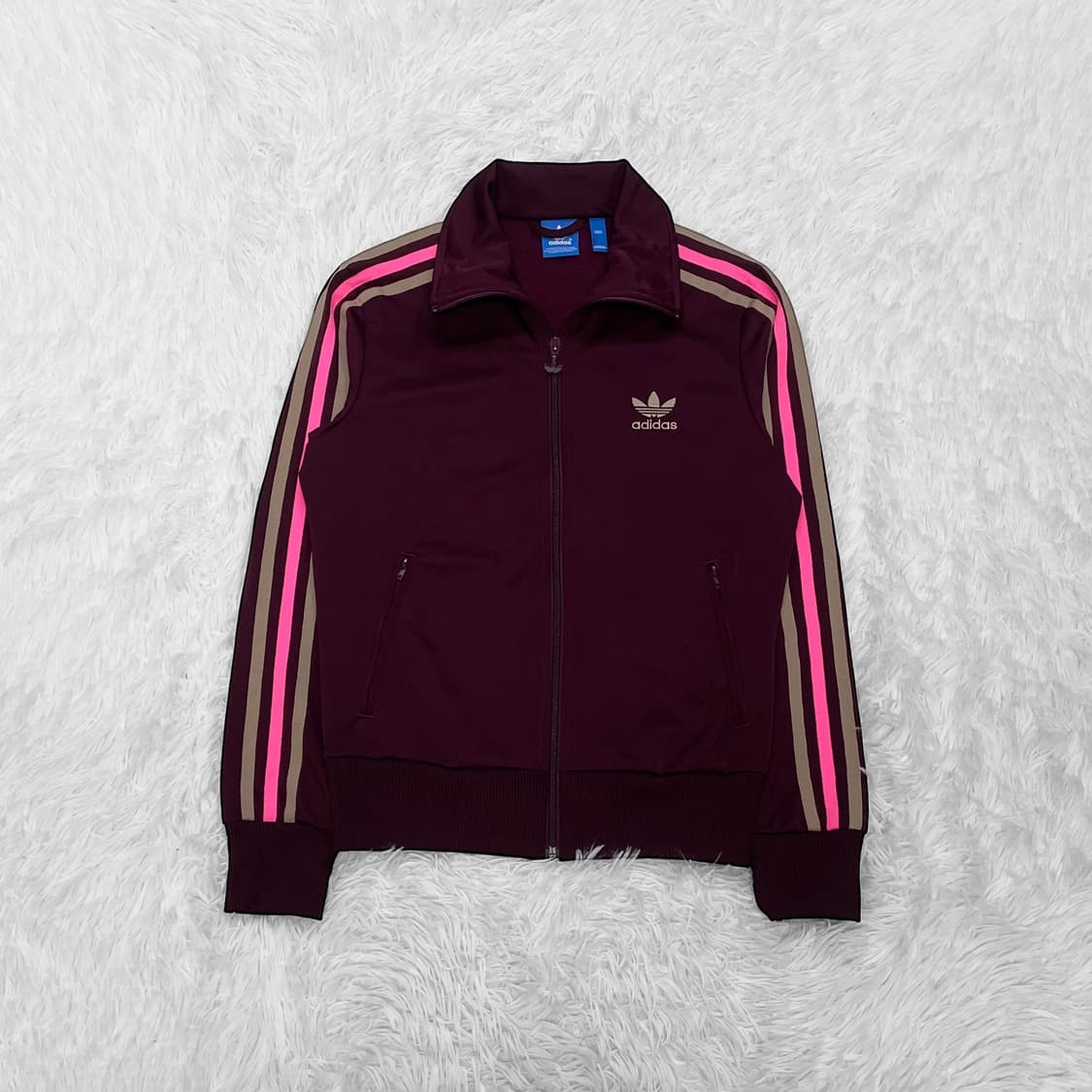 아디다스 파이어버드 트랙탑 져지 버건디 상품이미지2