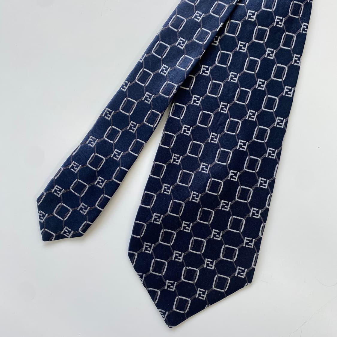 펜디 (FENDI) 모노그램 명품 정품 넥타이 상품이미지2