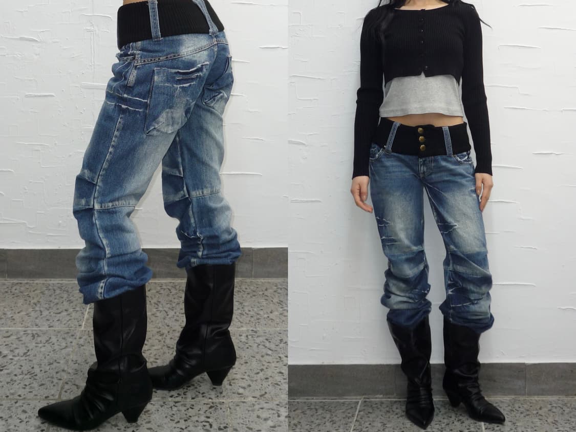 knitted point jean 상품이미지2