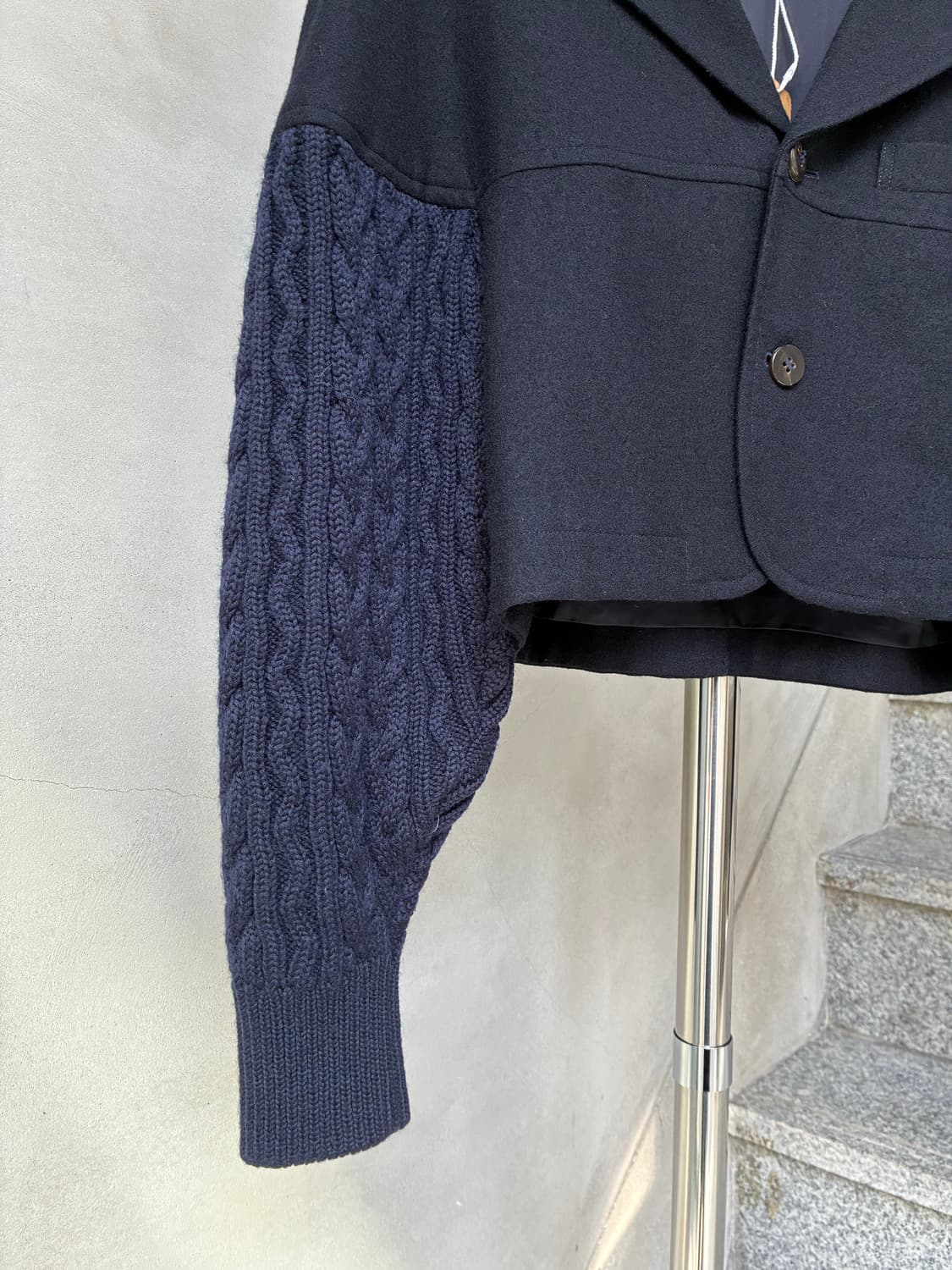 꼼데가르송 트리콧 니트 자켓 상품이미지2