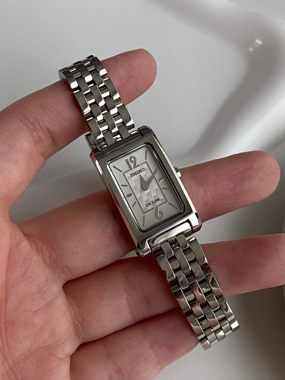Seiko 세이코 exceline 엑셀린 스퀘어 쿼츠 상품이미지4