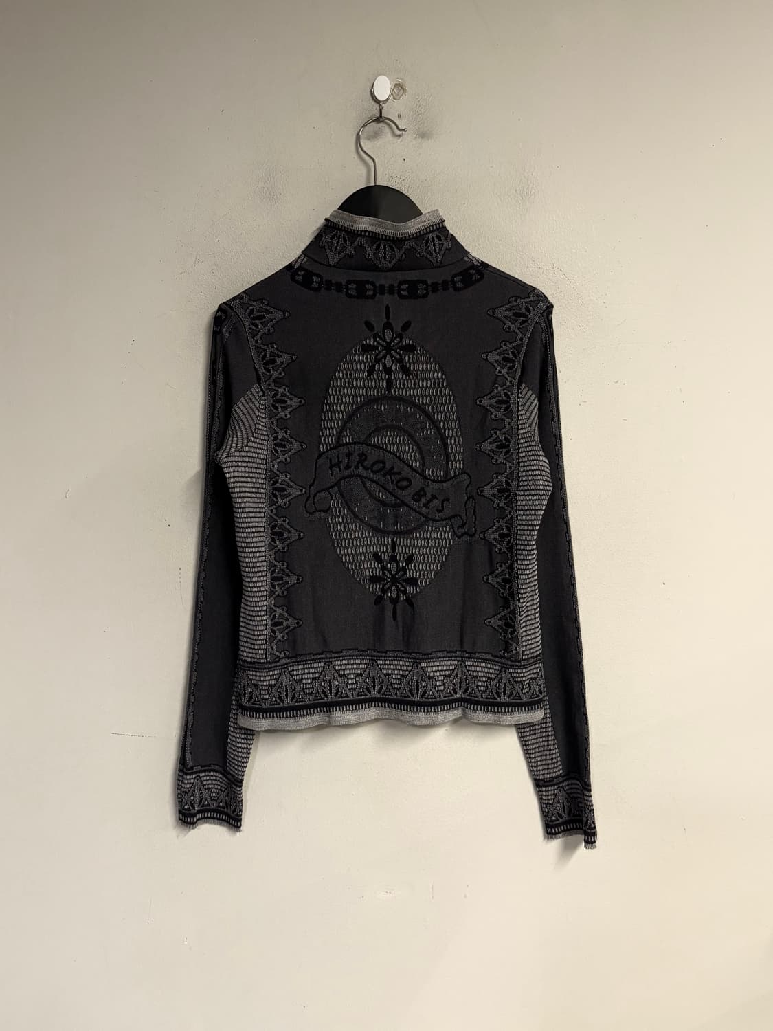 HIROKO BIS jacquard zip up jacket  상품이미지4