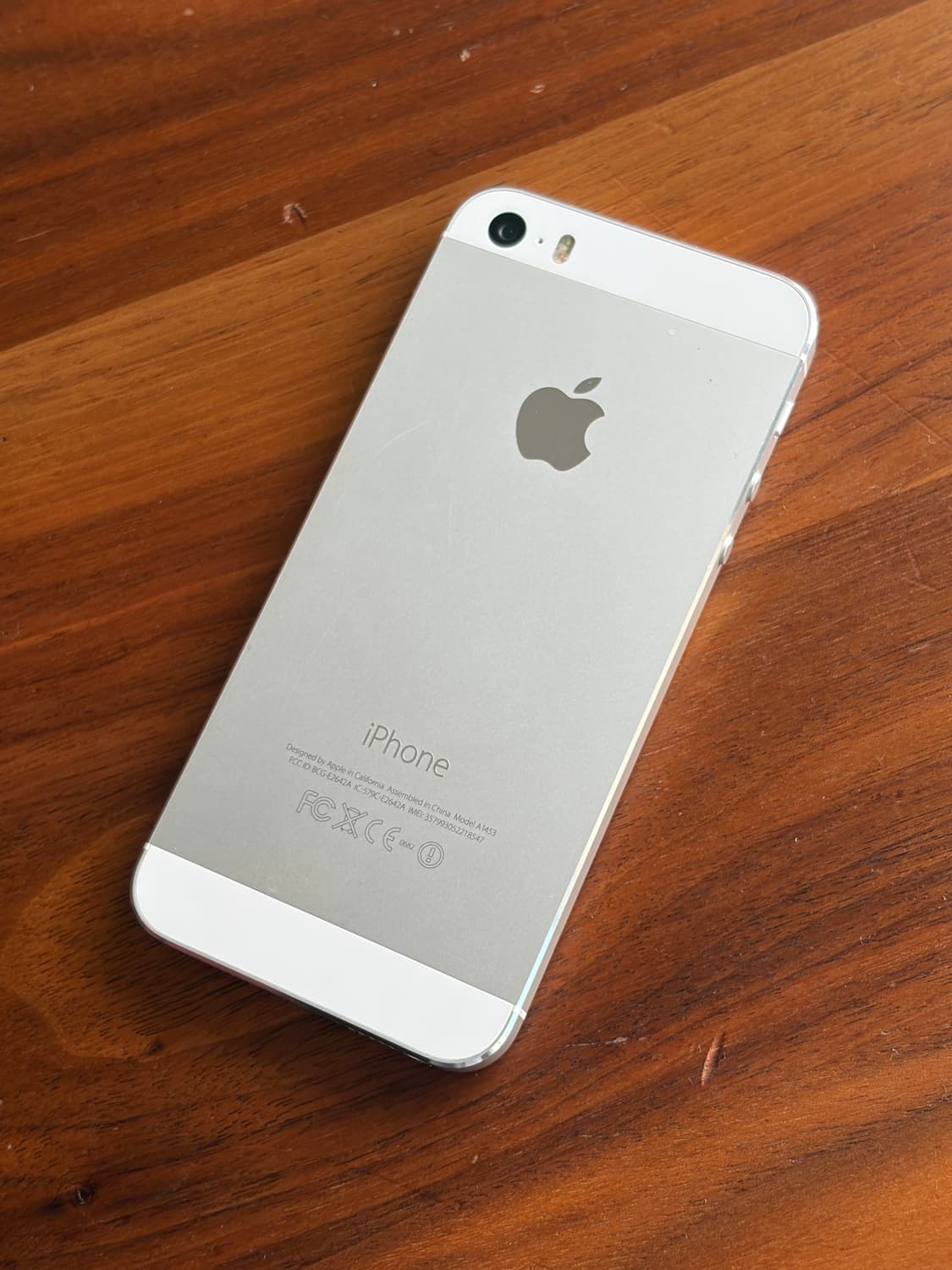 아이폰5s 실버 64기가(iOS8) #8547 상품이미지3