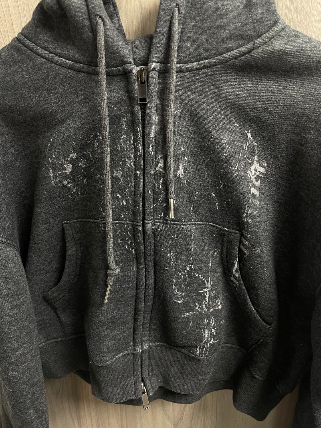 [급처] 허그유어스킨 후드집업 상품이미지3