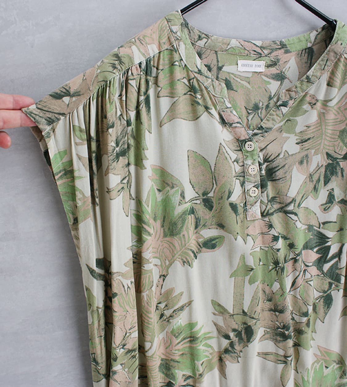 GOODDAY MOOD _ rayon gather ops_S4401 상품이미지6