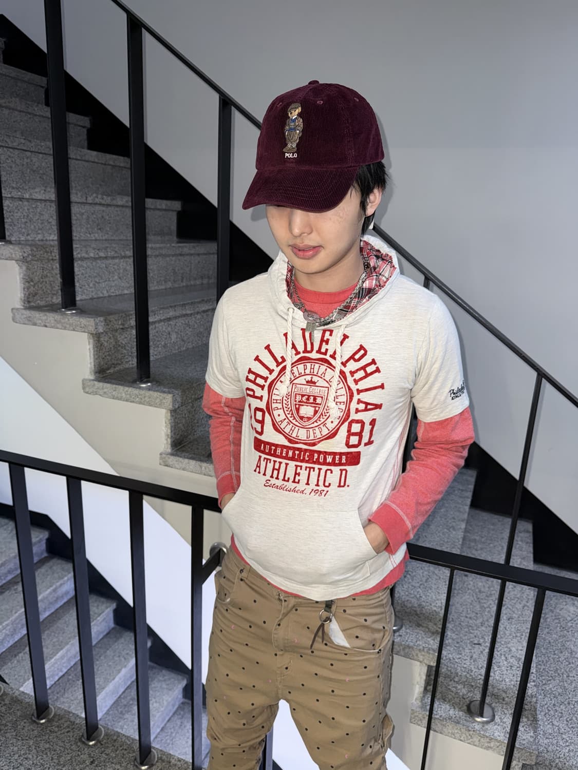 y2k halfsleeve hoodie 상품이미지3