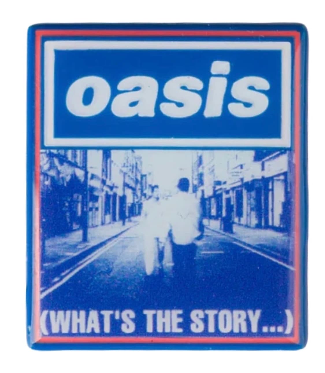 오아시스 라이브25 공식 머천다이즈 WTSMG 커버 핀뱃지 상품이미지1