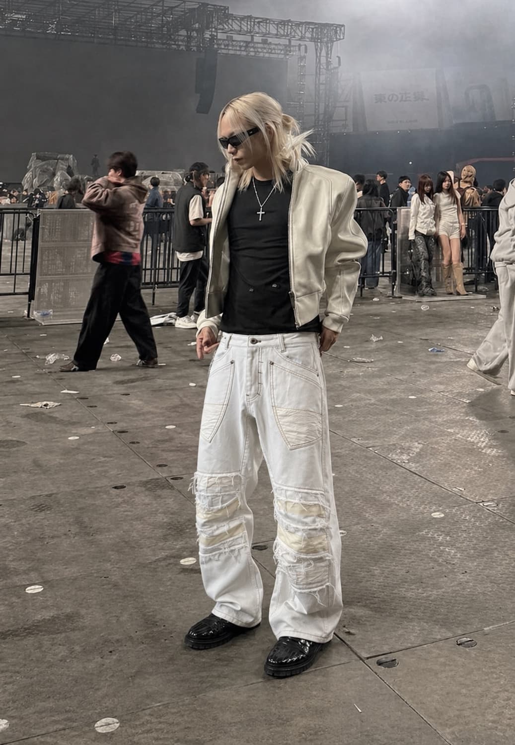 카르넷 아카이브 HUMAN-SHELL DESTROYED TROUSERS 상품이미지2