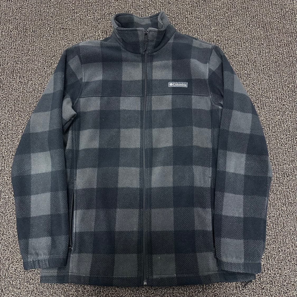 컬럼비아 체크 패턴 후리스 자켓 105(XL) 상품이미지1