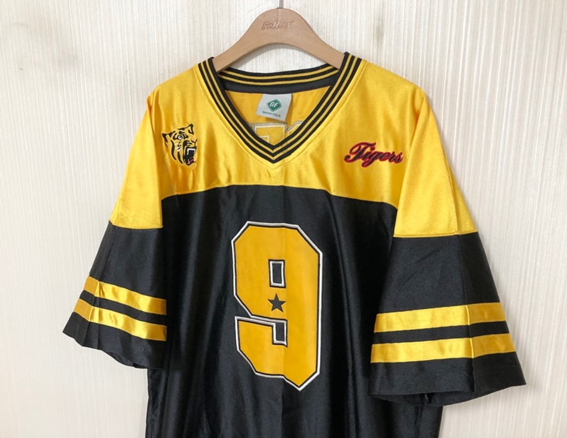 NPB 그린필드(GF) 한신타이거즈 맹호 풋볼져지 F #9 상품이미지6