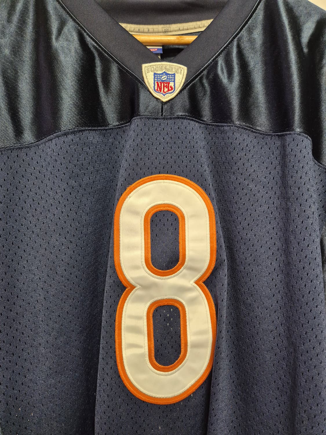 L 오버핏 50사이즈 리복 NFL 시카고 베어스 반팔매쉬져지#8(상태A) 상품이미지2