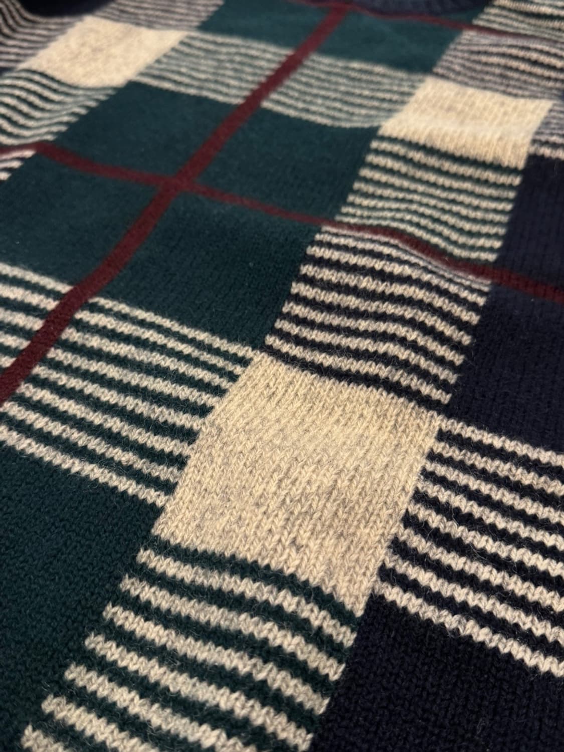 파쏘나블 램스울 니트 100~105 상품이미지7