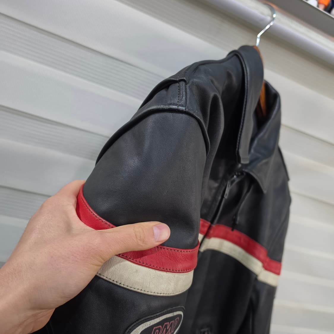 빈티지 DMP 레이싱 바이커 가죽자켓- L정도 상품이미지8