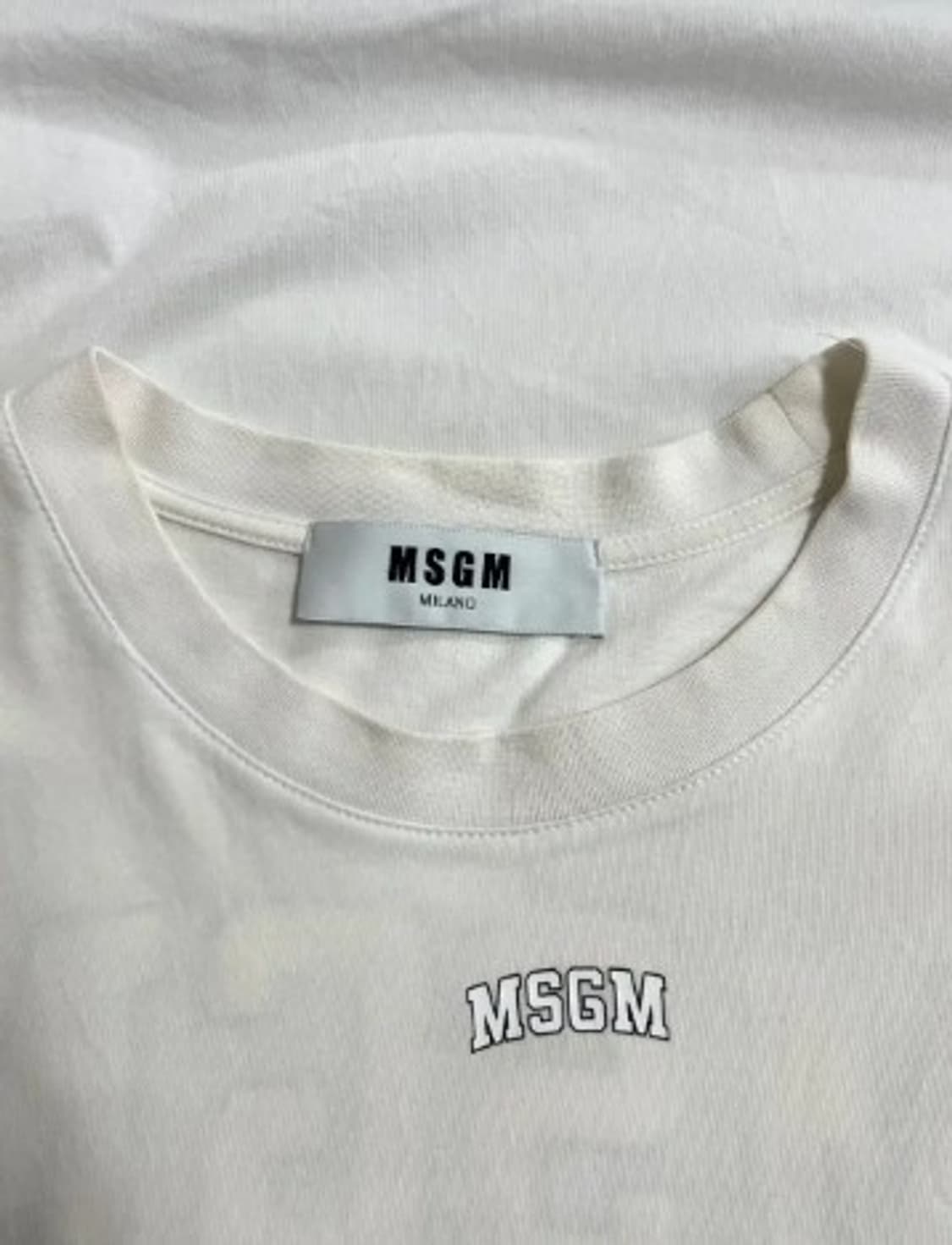 MSGM 엠에스지엠 남성 라운드반팔티셔츠 M 상품이미지5