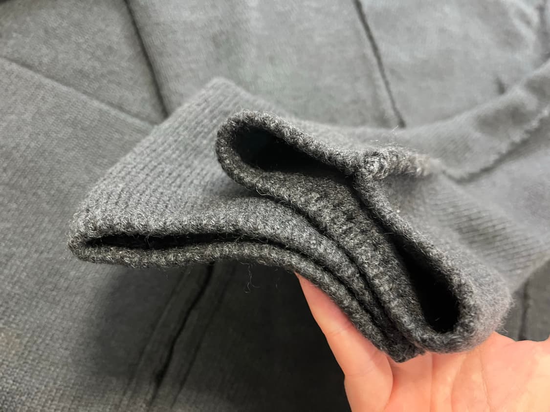 스톤아일랜드 빈티지 헤비니트집업 XL 상품이미지6