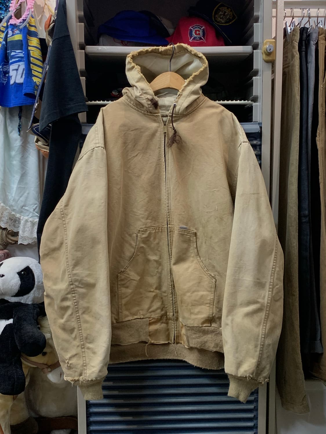 80s 칼하트 JR106 덕 액티브 자켓 상품이미지1