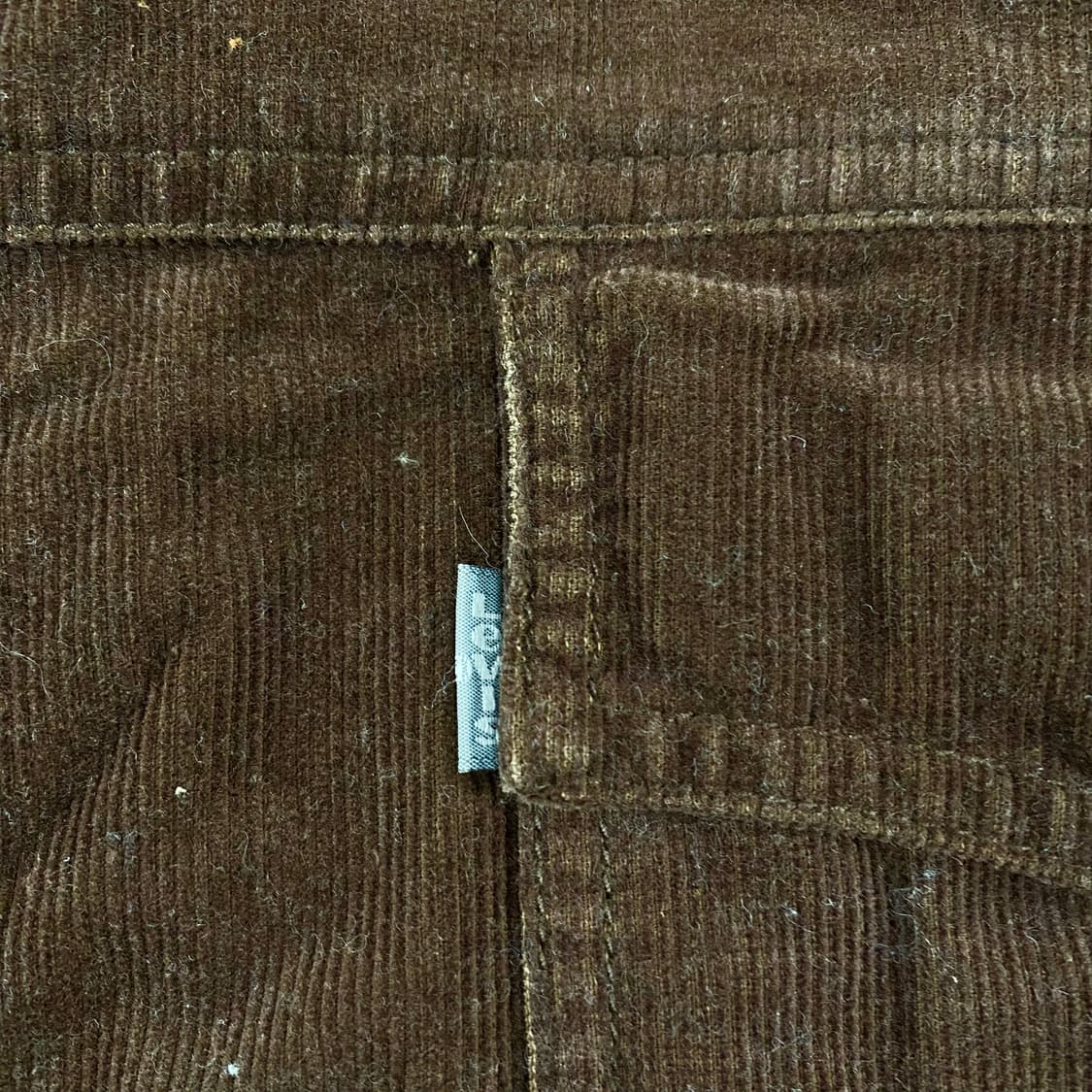 리바이스 실버 탭 브라운 웨스턴 코듀로이 셔츠 (105) 상품이미지5