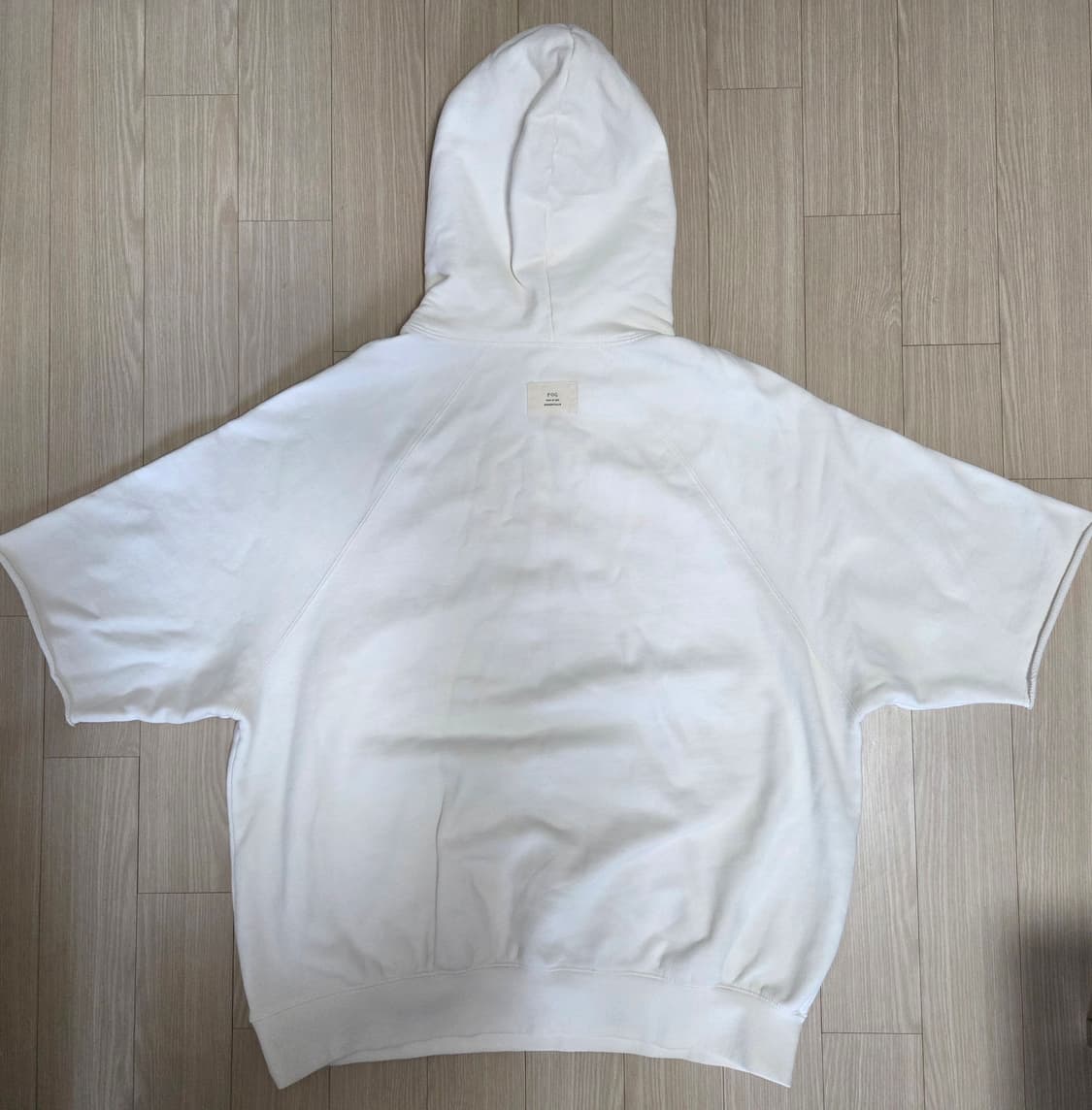 피오갓에센셜 컷오프 풀오버 후디 상품이미지2