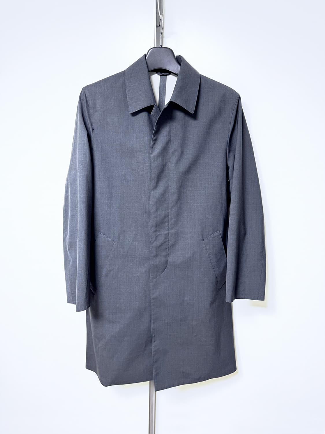 PRADA(프라다) / 벨티드 트렌치 싱글 맥코트 상품이미지1