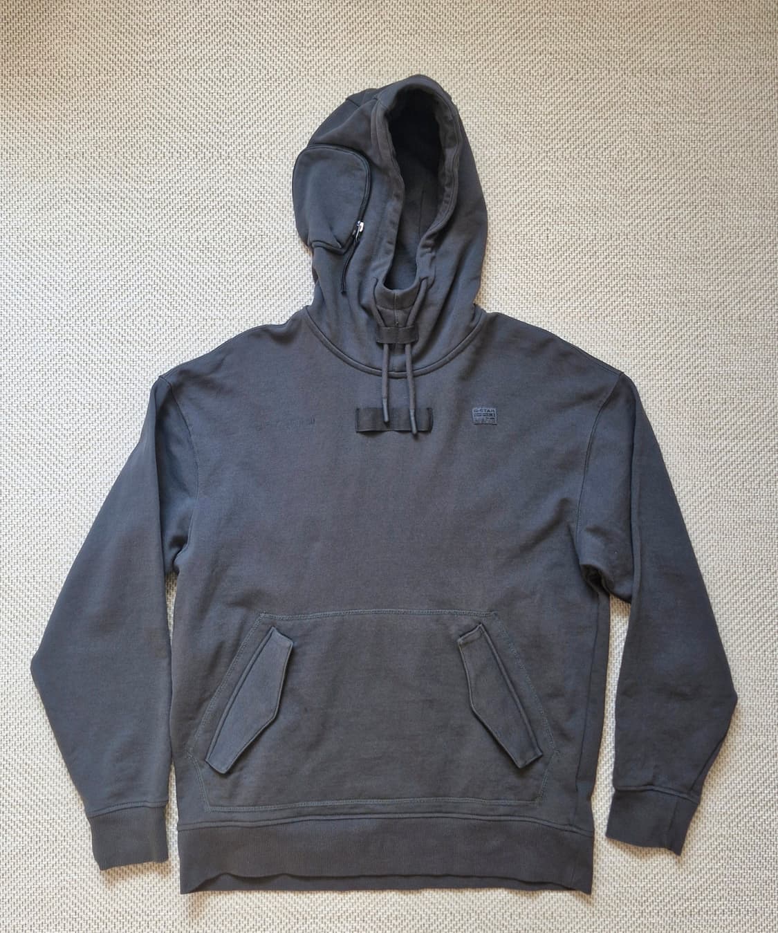 지스타로우 포켓 디테일 루즈 후드티 L 상품이미지2