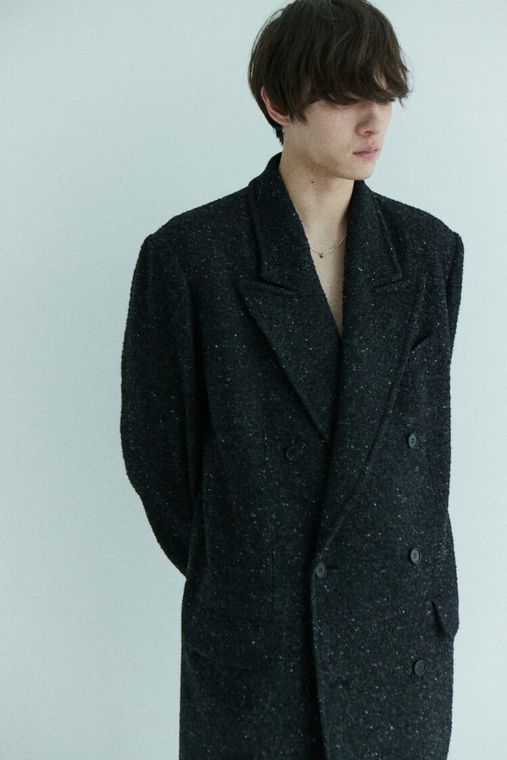 크러쉬어게인 트위드 코트 ( 아워레가시 르메르 렉토 앤더슨벨 상품이미지2