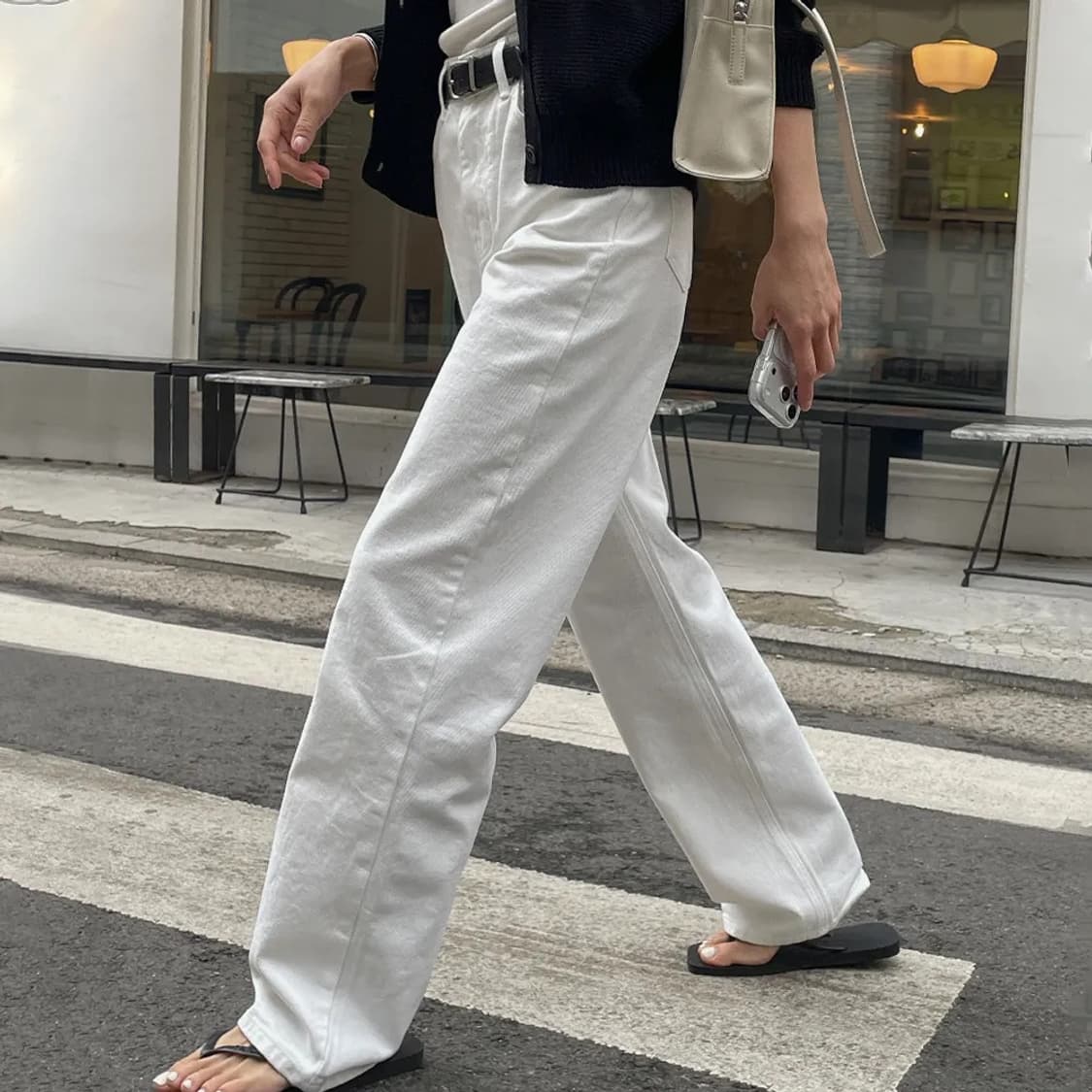 블루브릭 와이드 데님 아이보리 오리지널 2 상품이미지1