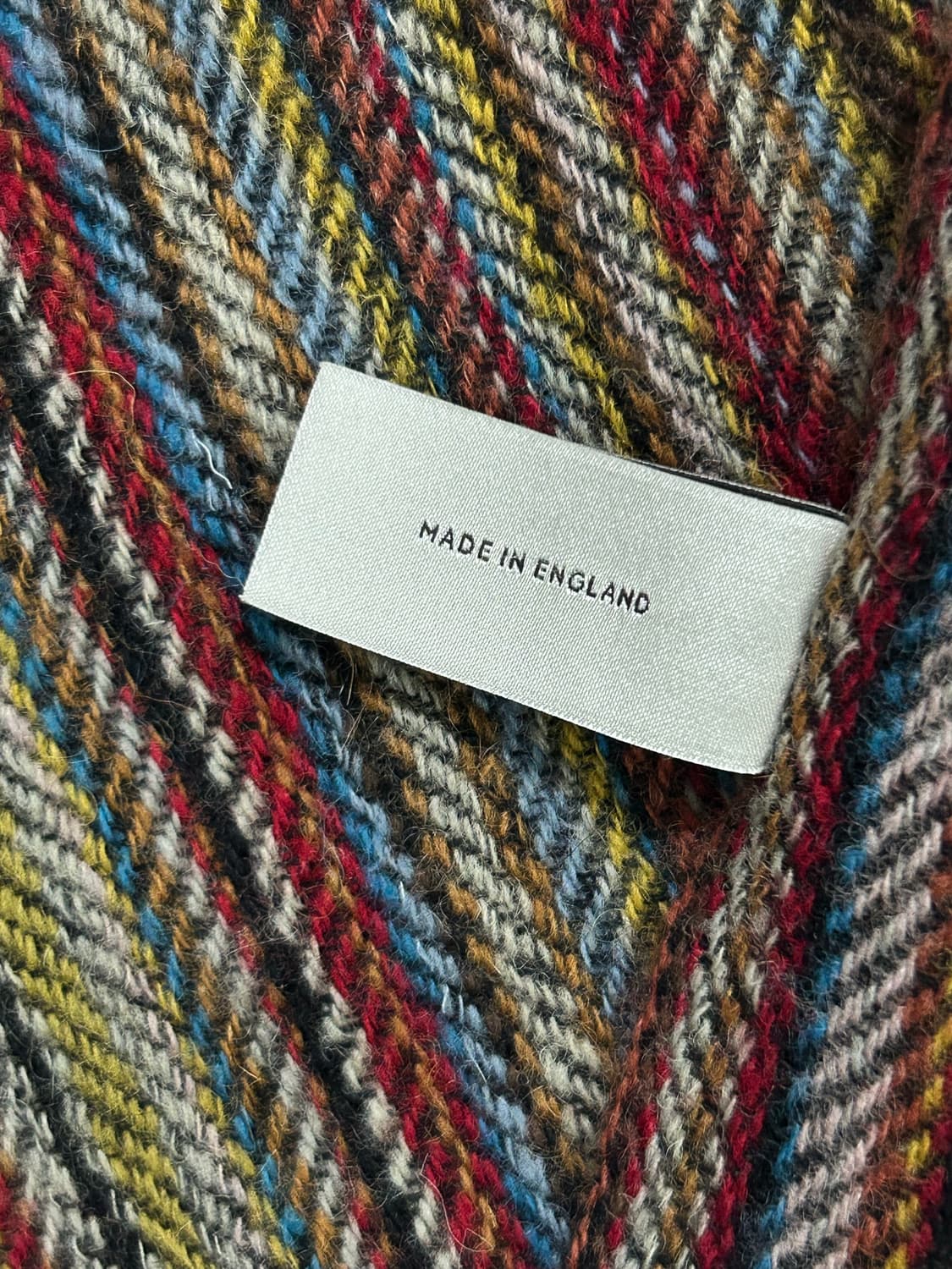 폴 스미스 램스울 스트라이프 머플러 상품이미지6