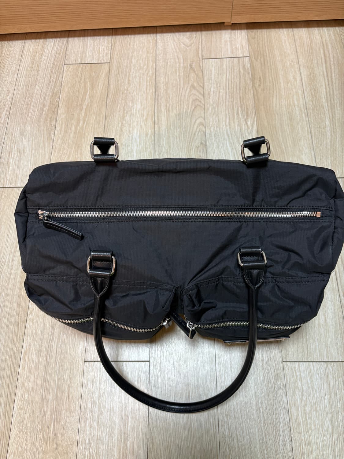 마뗑킴 카고 스포티 토트백 블랙 상품이미지2