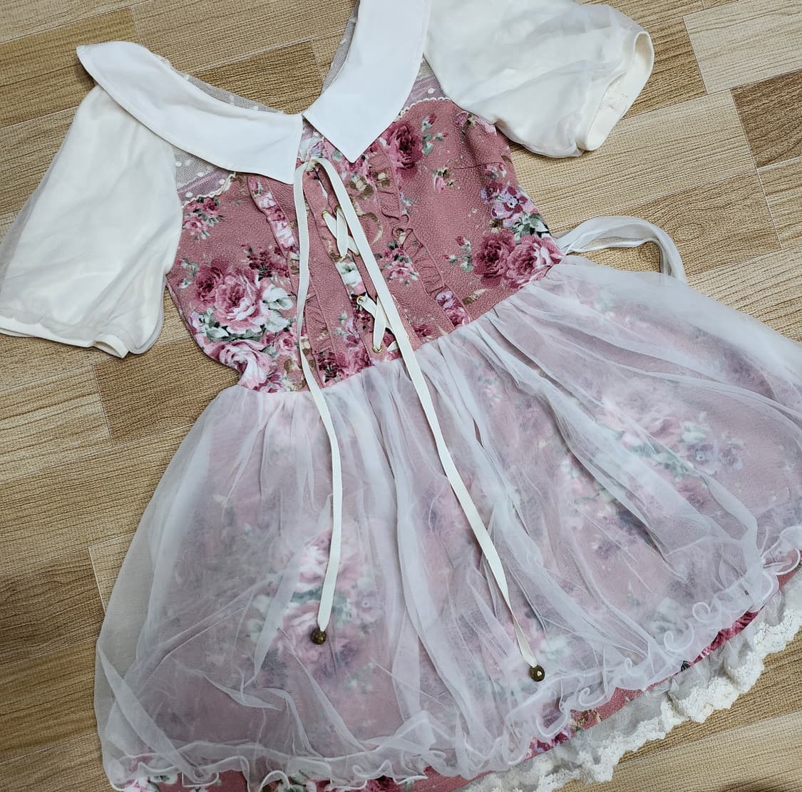 리즈리사 고전 플로럴 원피스  상품이미지1