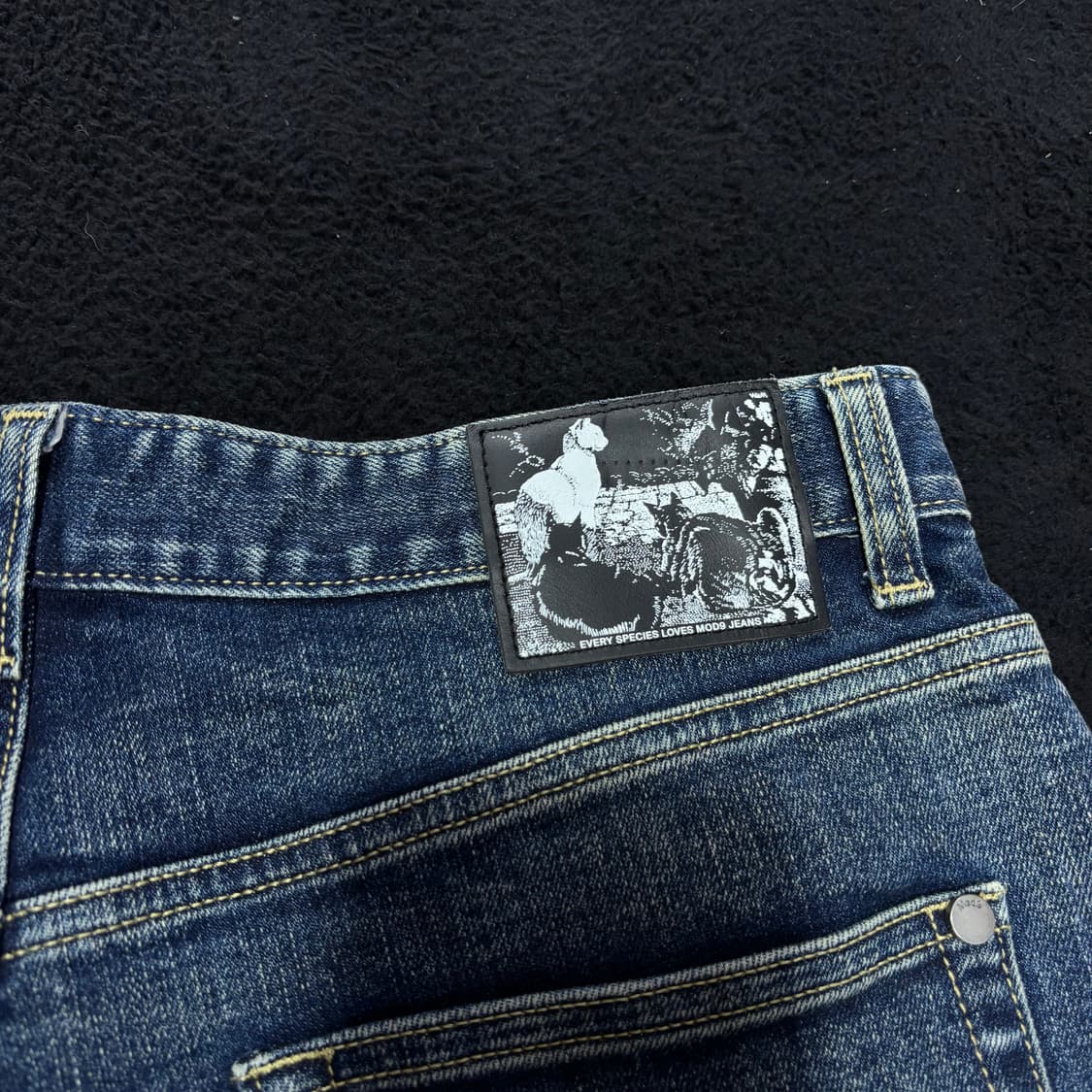 30 모드나인 MOD7 FIT 워싱 데님팬츠 상품이미지3