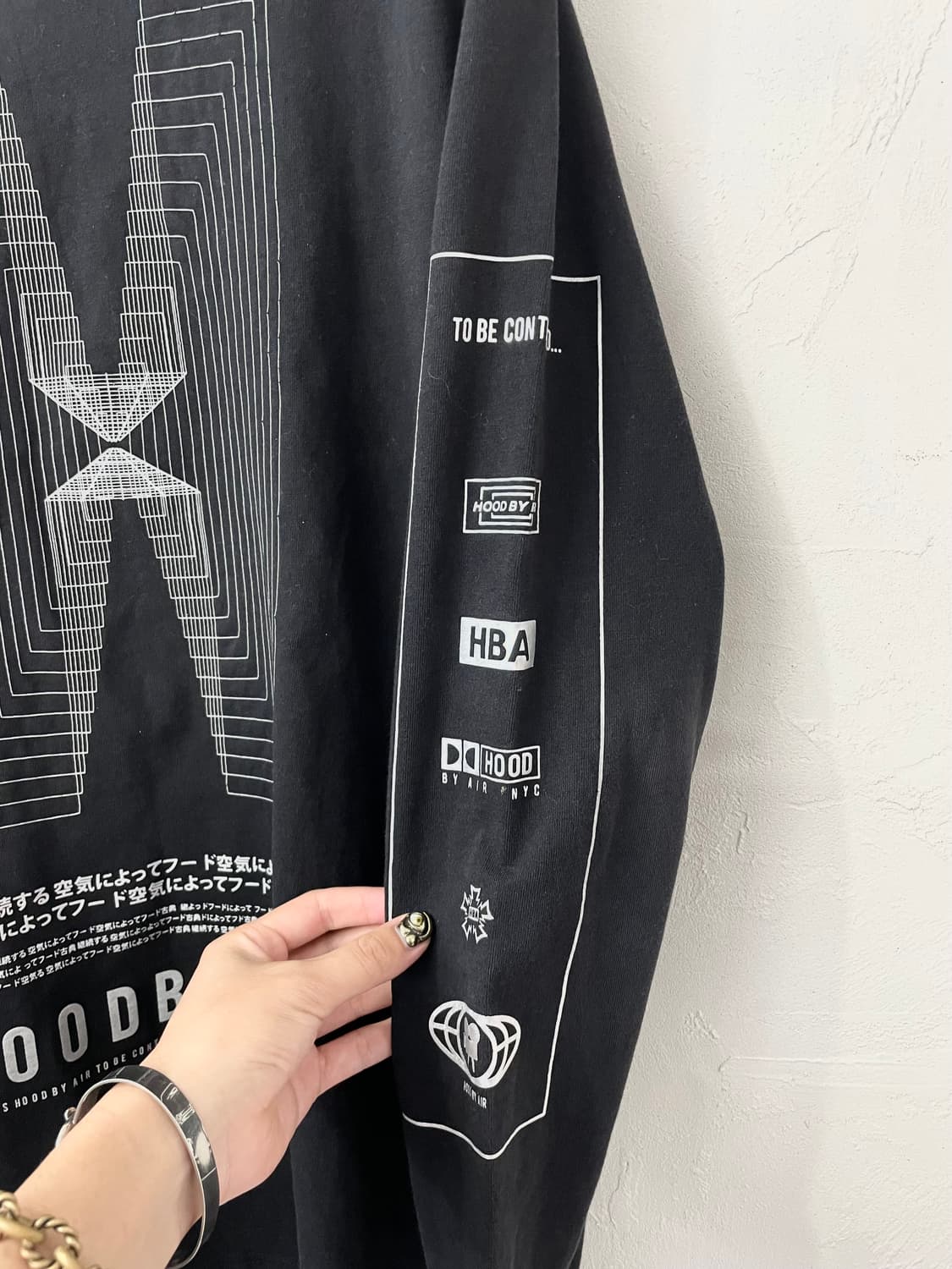 HBA 후드바이에어 롱슬리브 상품이미지4