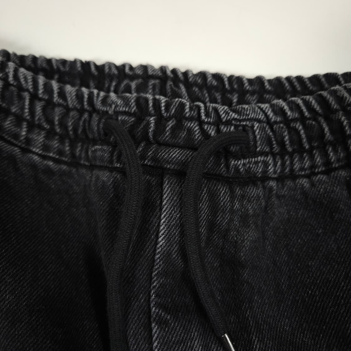 준지 흑청 조거팬츠  상품이미지4