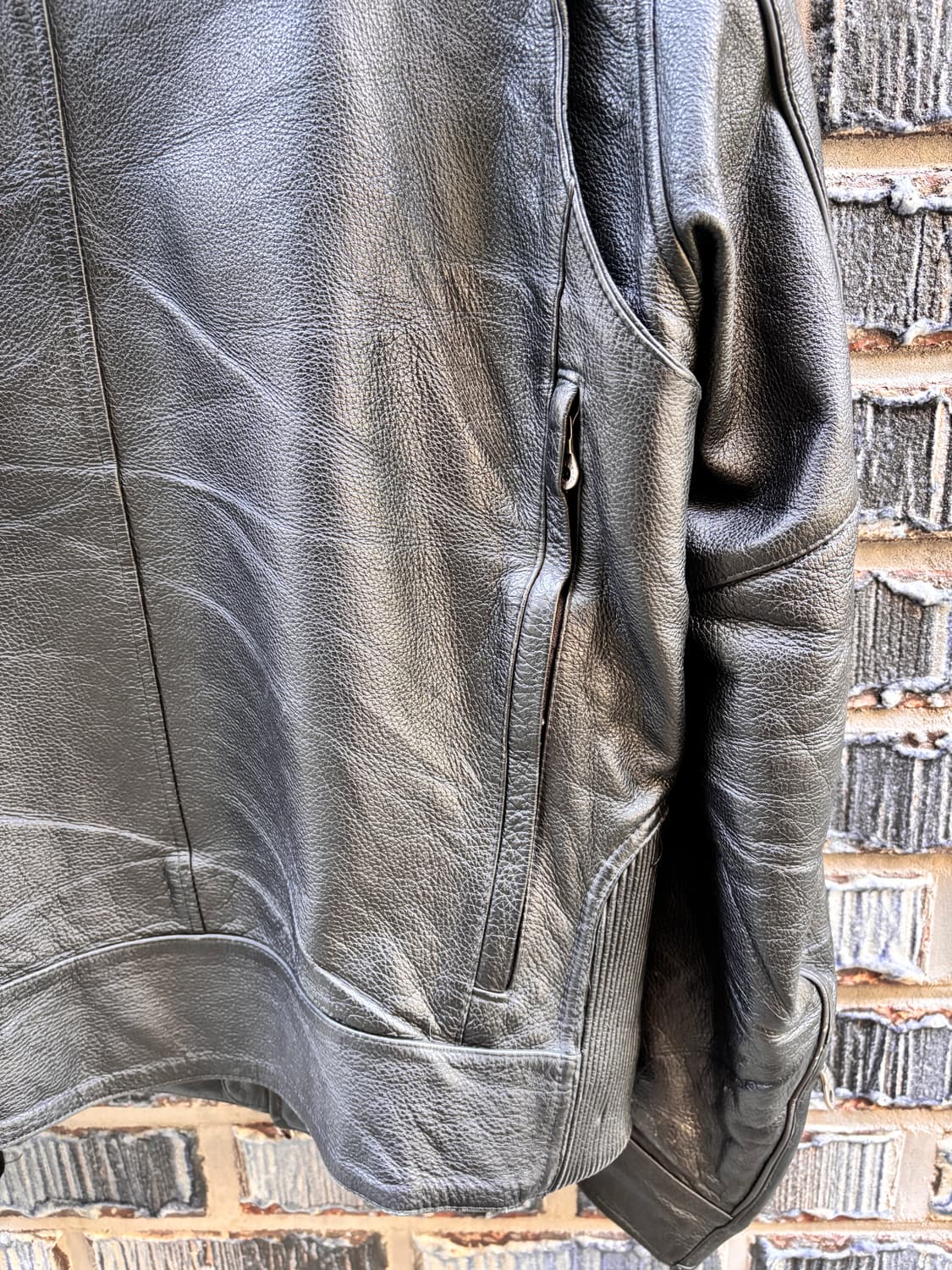 00s 할리데이비슨 소가죽 라이더 자켓 상품이미지7