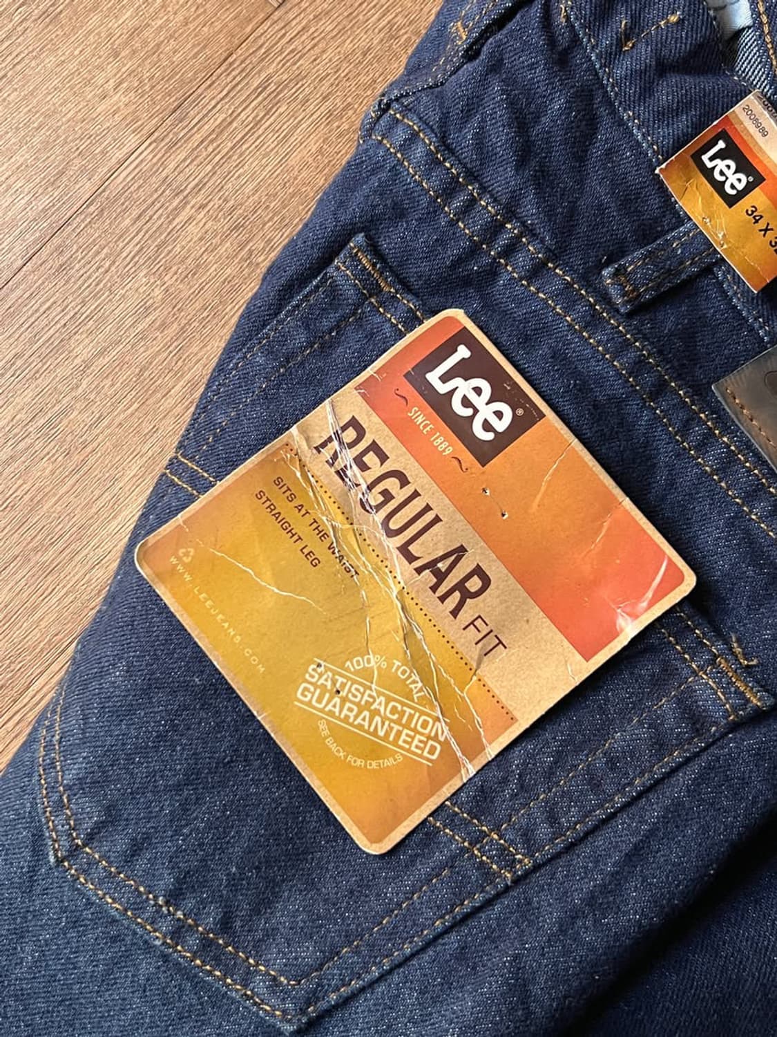 [34]Lee 데드스탁 레귤러핏 리차드 데님 팬츠 상품이미지5