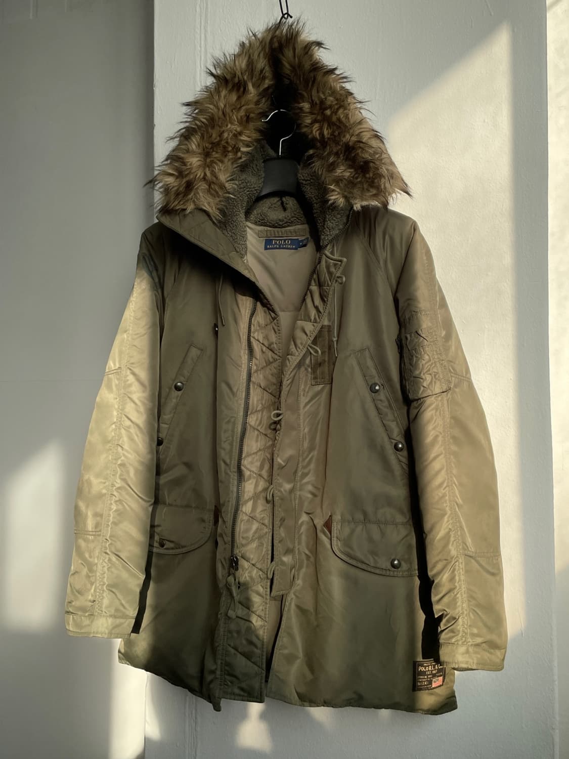 폴로 랄프로렌 N3B 덕 다운 야상 패딩 상품이미지3