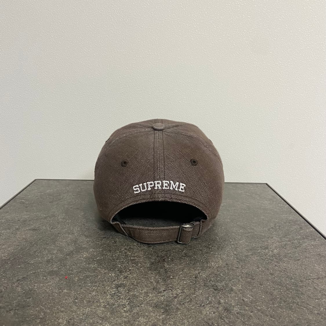(OS) 슈프림 S로고 볼캡 모자 워시드 브라운 상품이미지4