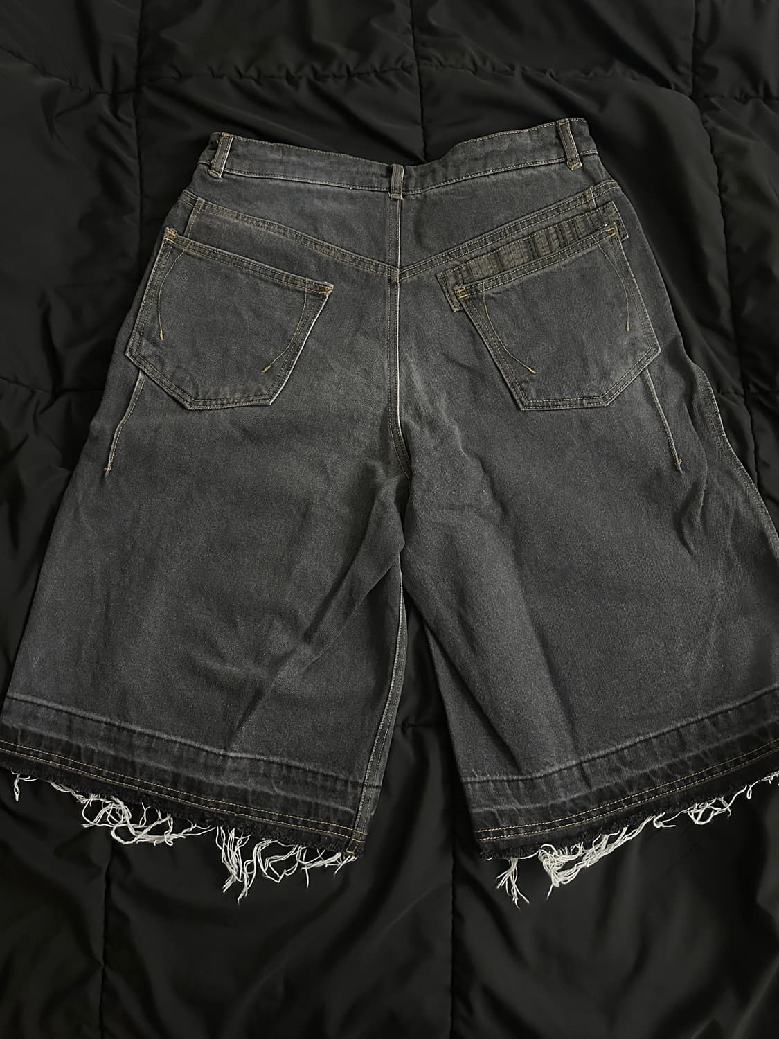 엑슬림 EP.5 데님 쇼츠 그레이 상품이미지3