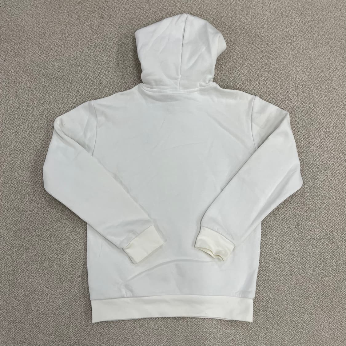 S 아디다스 스몰로고 기모 후드 티셔츠 0130M1 상품이미지5