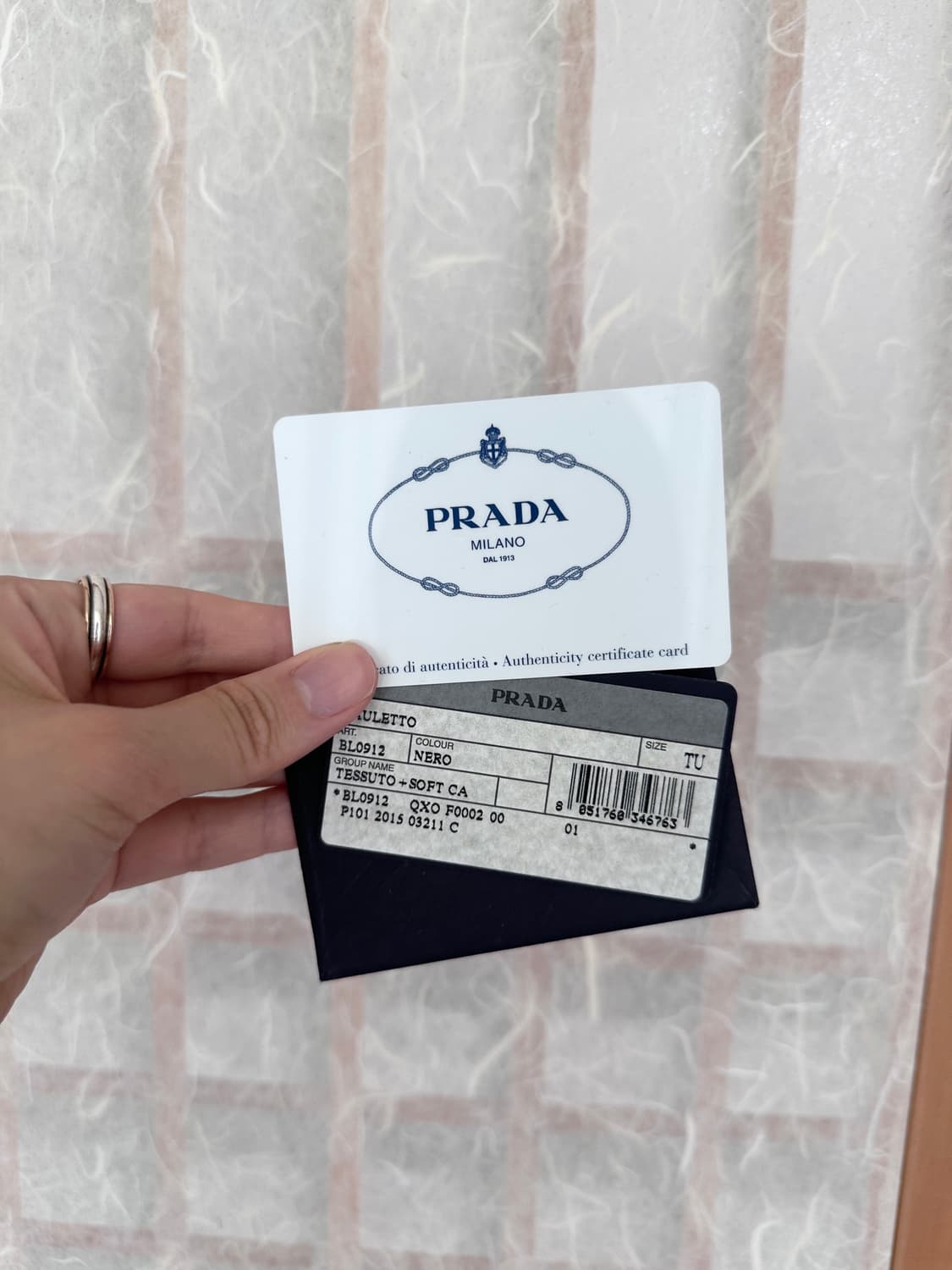 Prada Italy 다크 브라운빅백 숄더 크로스백 상품이미지9