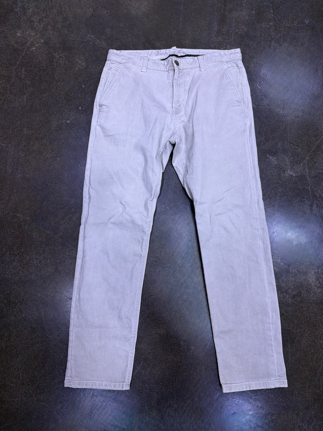 시리즈 힙스터 빈티지 흑탄 워싱 스판 혼방 캐쥬얼 팬츠 86(34) 상품이미지1