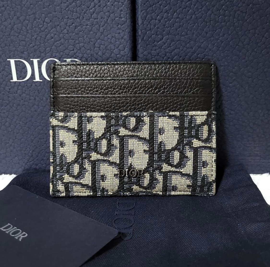 디올 오블리크 카드지갑(정품) 상품이미지1
