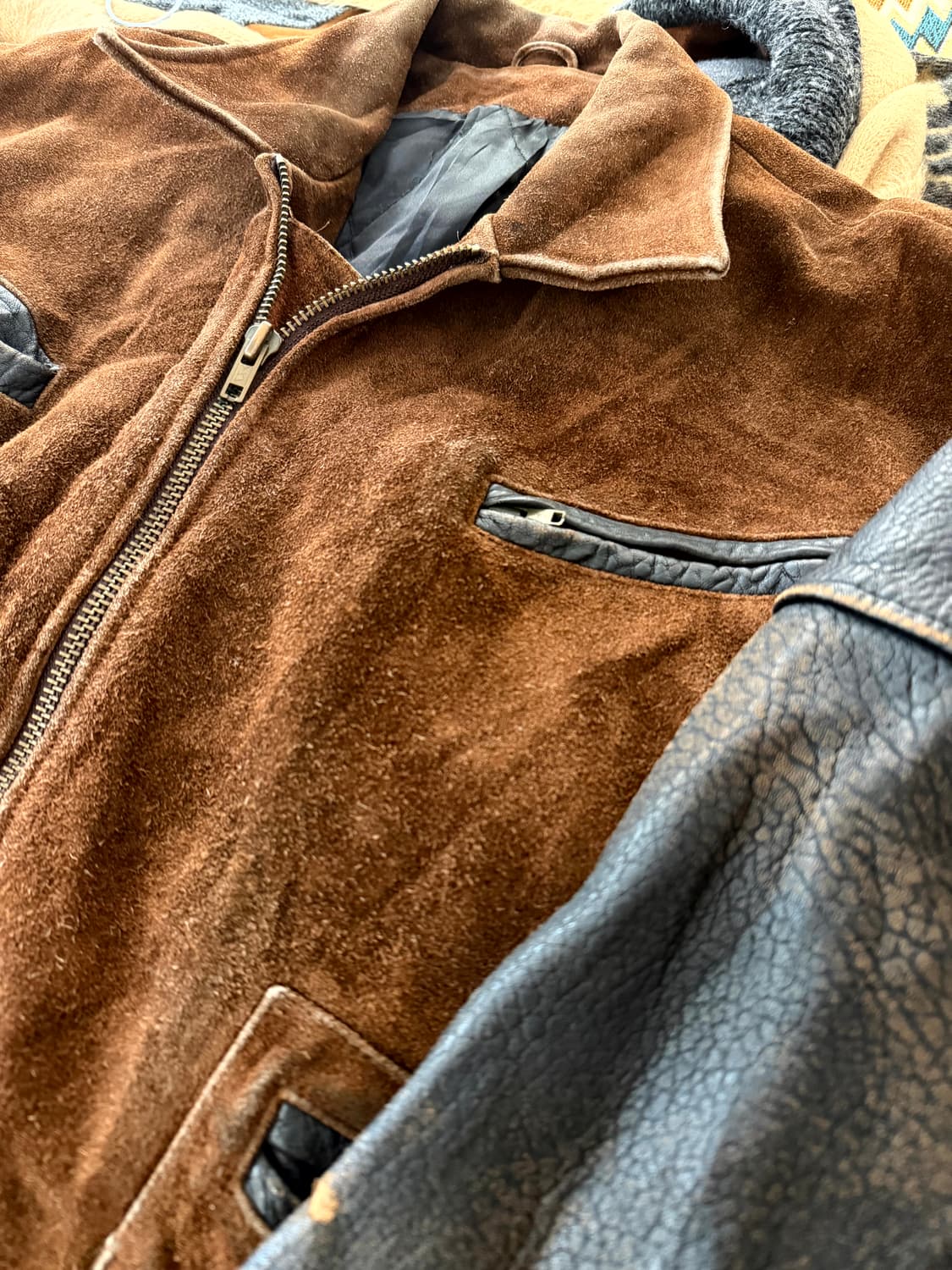 Say's leather 레더자켓 (Made in Hong Kong) 상품이미지1