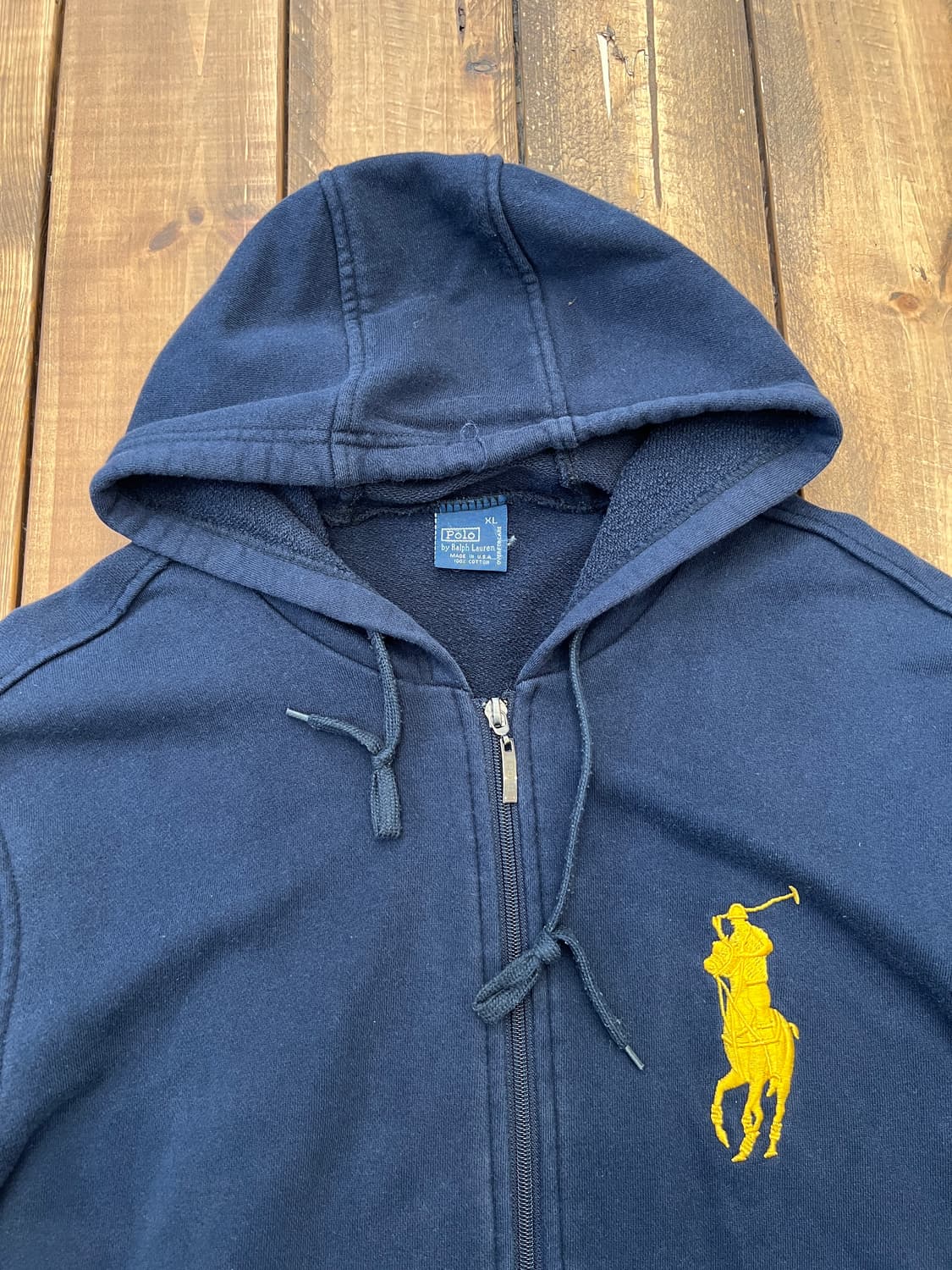 폴로 빅포니 네이비 후드집업  상품이미지8