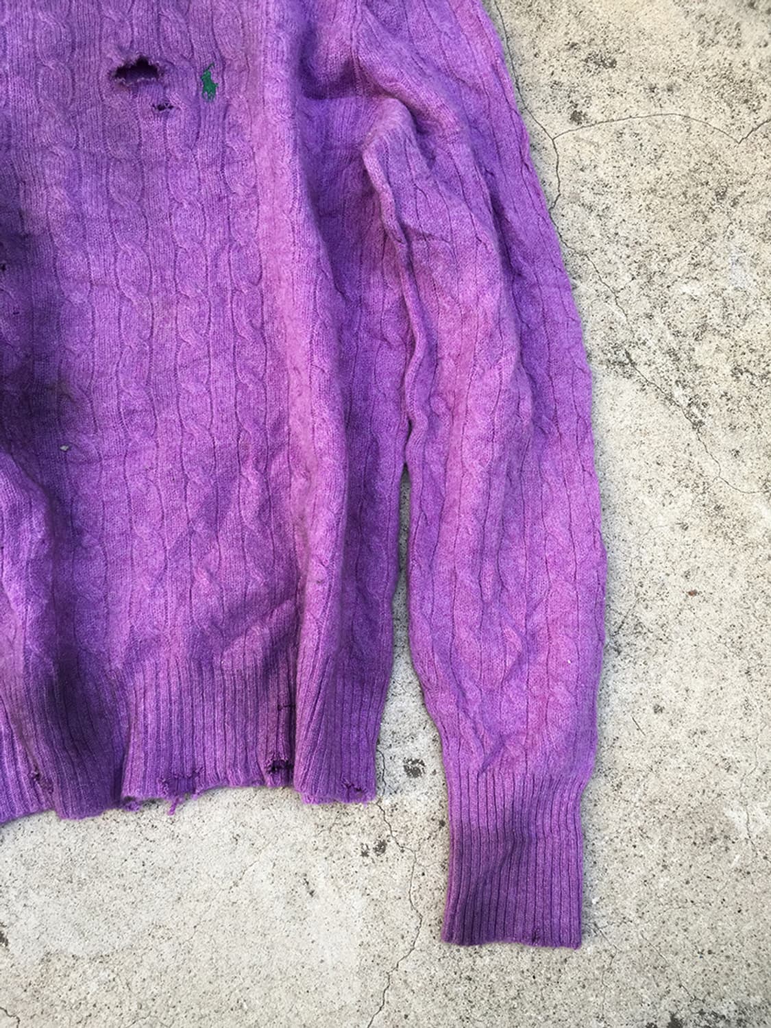 POLO RALPH LAUREN DISTRESSED KNIT 상품이미지3