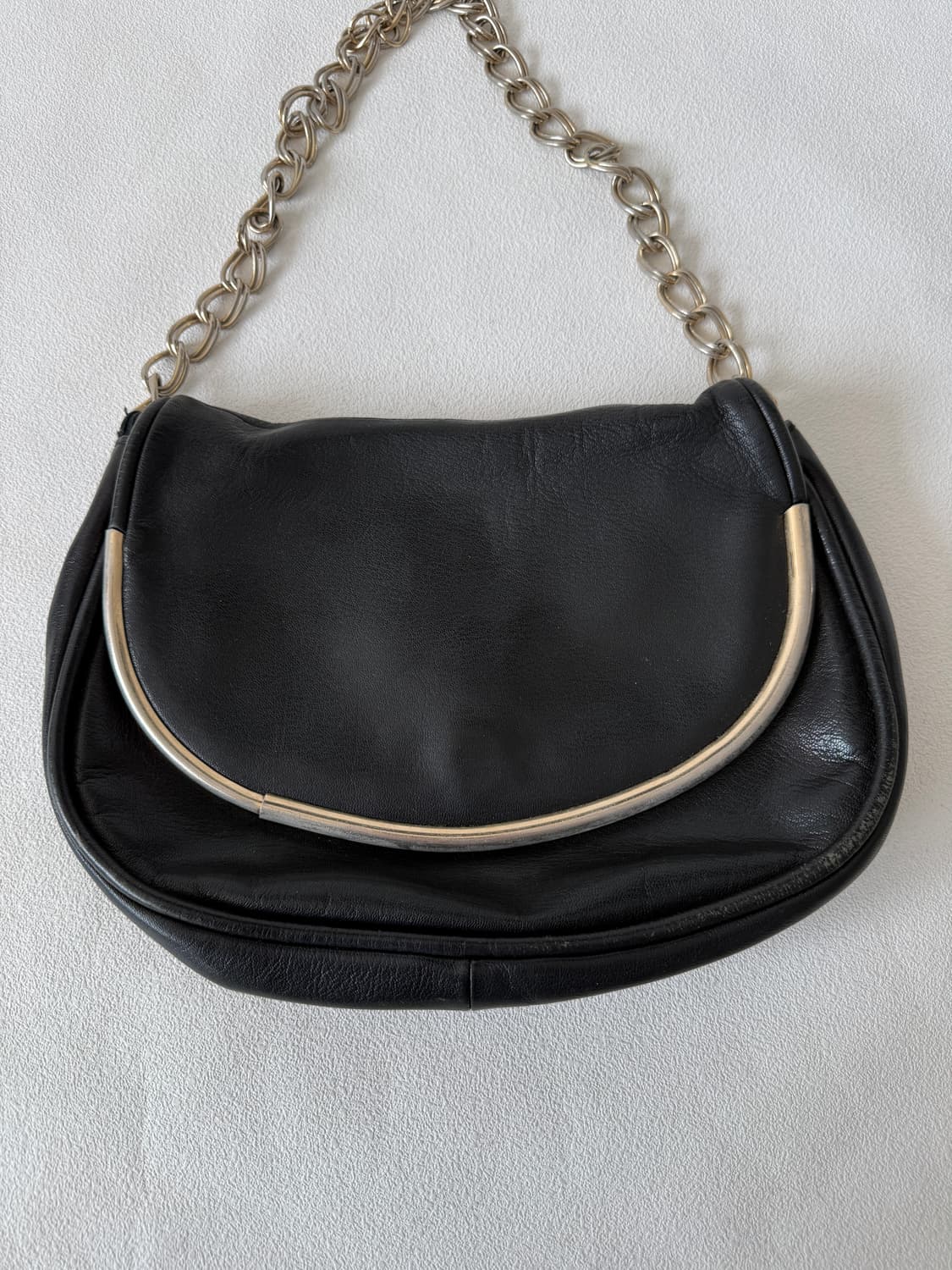 돈나 카란(DONNA KARAN) 레더 체인 숄더백 상품이미지2