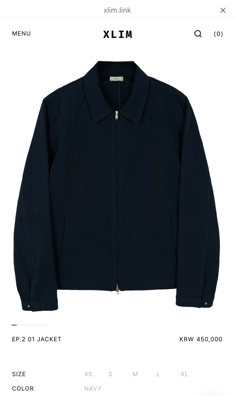 xlim ep.2 01 jacket 상품이미지1