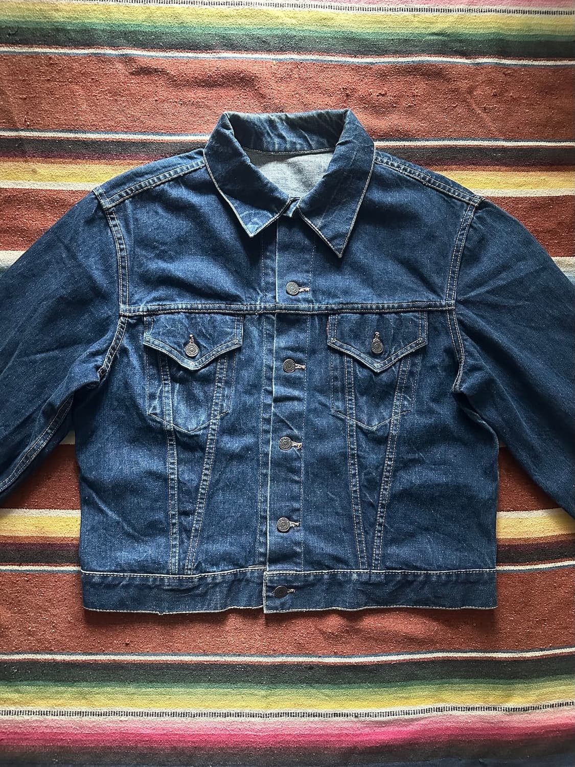 60s USA 빈티지 리바이스 557XX 초기형 데님 자켓 상품이미지5