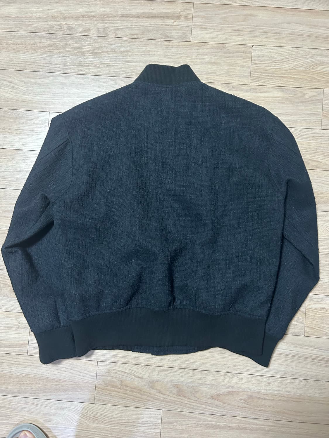 신앤리 숄더 지퍼 트위드자켓 상품이미지2