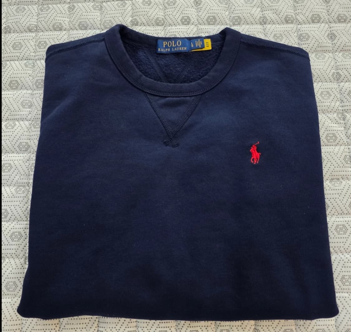 폴로 랄프로렌 네이비 맨투맨 100 상품이미지3