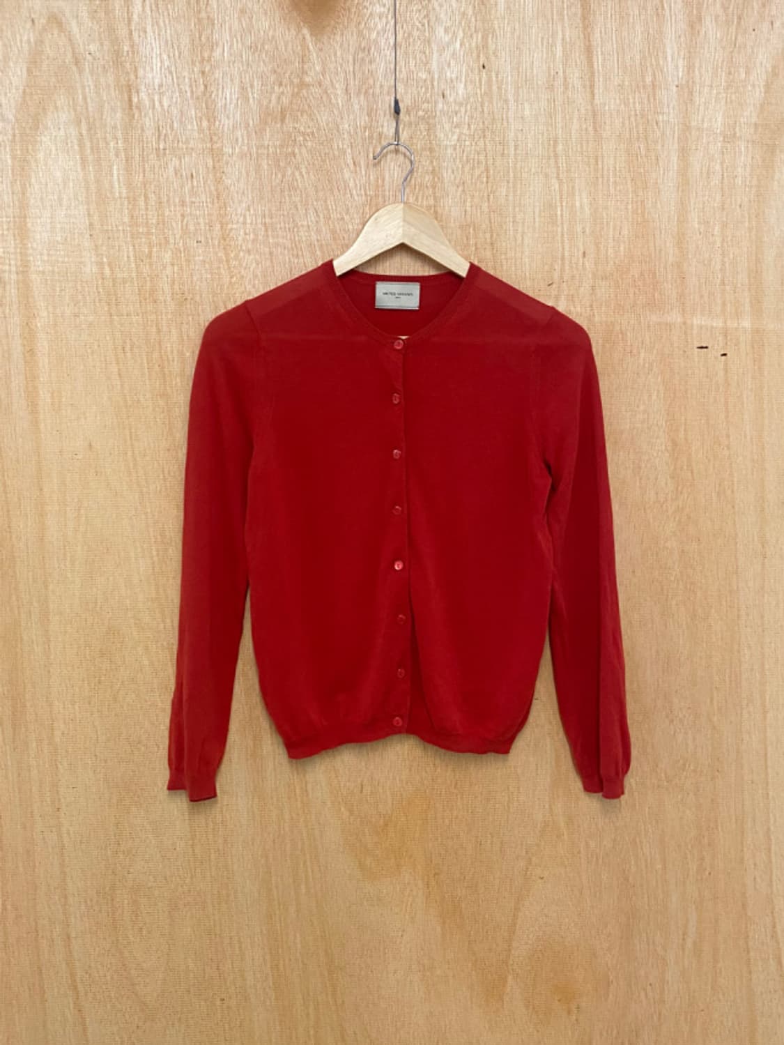 UNITED ARROWS collarless cardigan 카라리스 상품이미지3